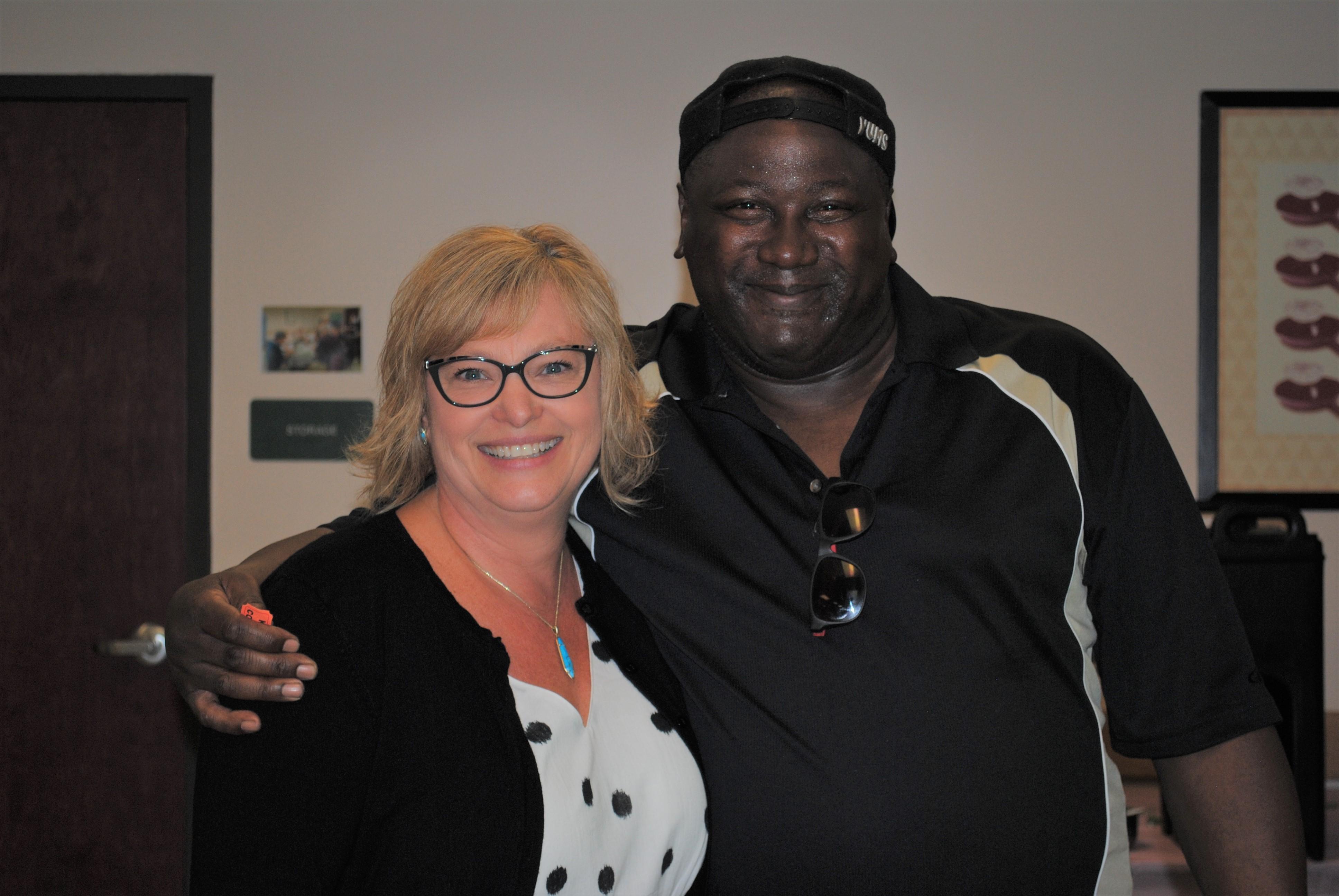 Director of Program Services and Case Management, Louise O. and Volunteer Bobby R.